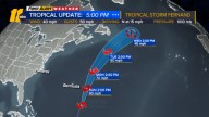 Tropical Storm Fernand forms in the Atlantic