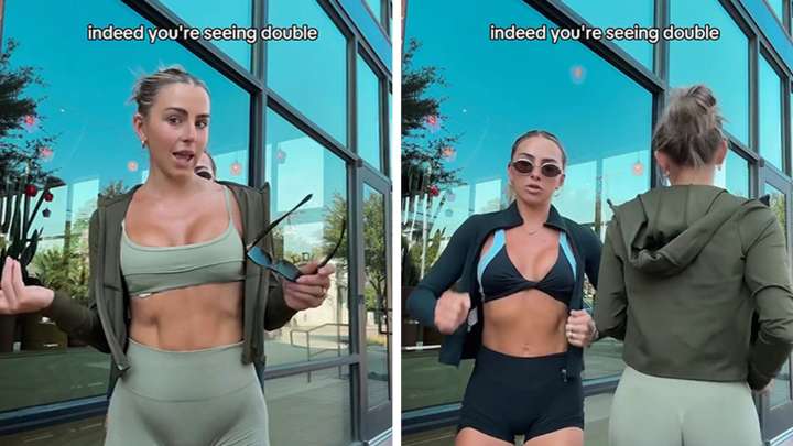 Cavinder Twins Show Off New Boobs in Tiny Workout Tops in New Video