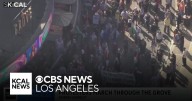 Protesters flood The Grove shopping center in Fairfax District calling for end of war in Gaza