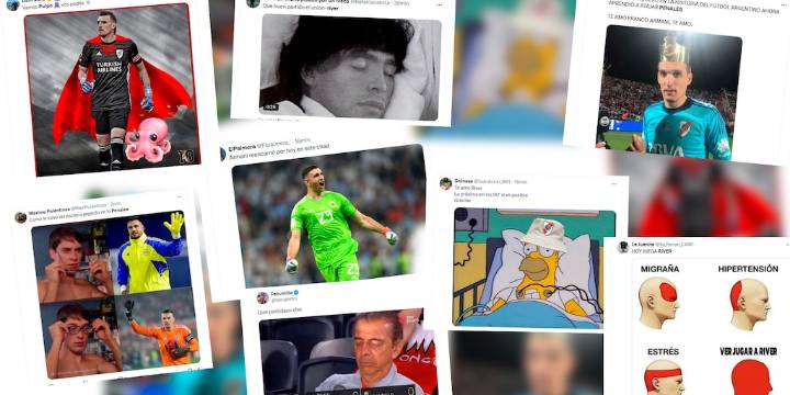 Los mejores memes de la clasificación de River por penales ante Unión en la Copa Argentina: Franco Armani, el héroe