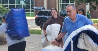 Students returning to St. Norbert College