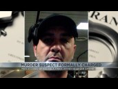 Murder suspect formally charged