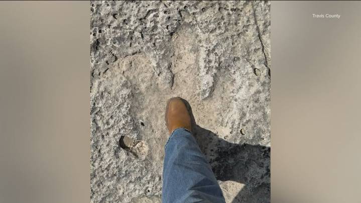 Prehistoric footfalls found amid Sandy Creek flood cleanup