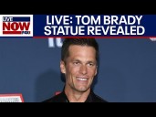 LIVE SOON: Tom Brady statue reveal at Patriots stadium