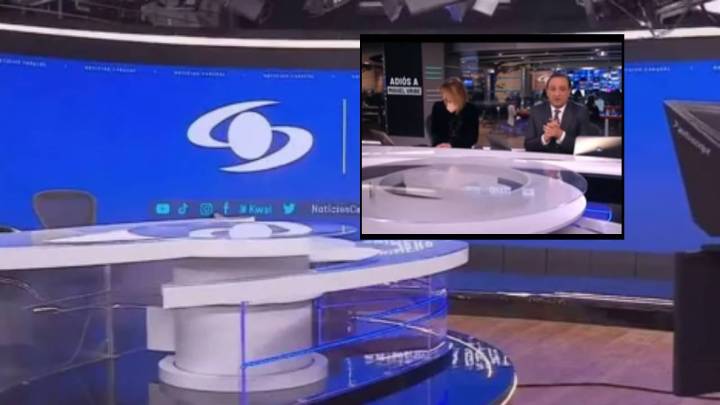 Famosa periodista de Noticias Caracol lloró en vivo por el último adiós a Miguel Uribe Turbay