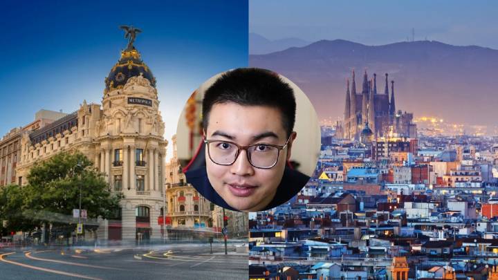 Un chino que vive en Cataluña revela las diferencias que hay entre Madrid y Barcelona: "Se nota que es la capital"