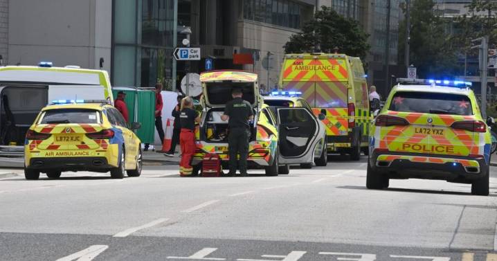 BREAKING Major incident near BBC and ITV studios as police swarm area