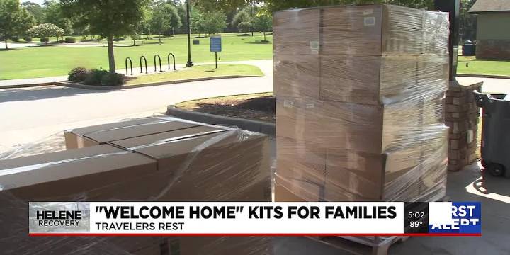 Travelers Rest assembling 'Welcome Home' kits for families