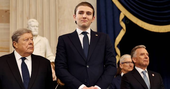 Donald Trump's giant son is 'lusted after by girls' and can't be 'normal student'