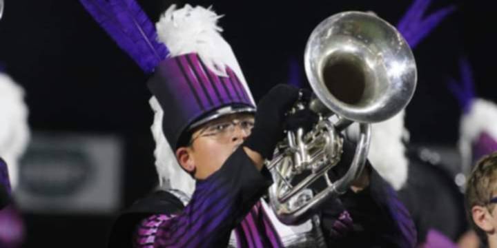 For Louisville Male High School Band the show goes on without a field
