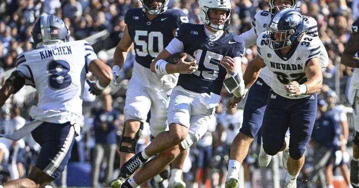 Singleton, Allen lead No. 2 Penn State in opening romp over Nevada