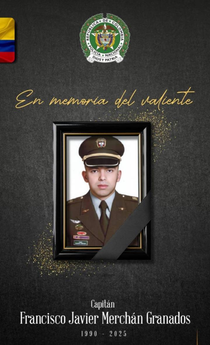 Mongua despedirá este lunes al capitán Francisco Javier Merchán, héroe caído en Amalfi
