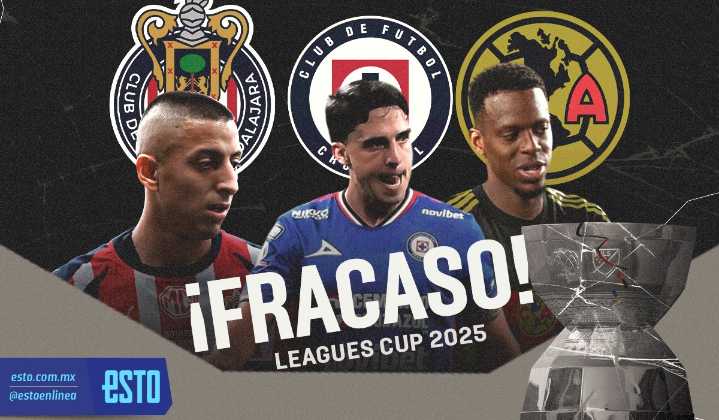 América, Chivas y Cruz Azul, fracaso monumental en Leagues Cup: todos eliminados y les falta un juego