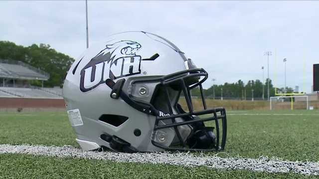 University of New Hampshire football camp underway