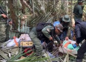 Fanb dice haber destruido campamento de minería ilegal en Amazonas con 220 litros de gasolina