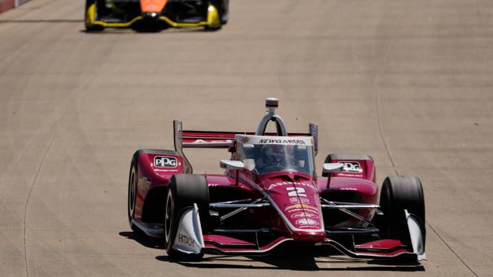 Josef Newgarden salvages IndyCar season at his home track with his first win