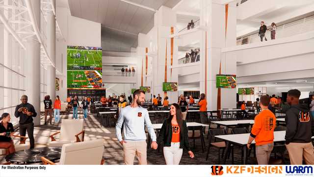 Bengals share look at next wave of renovations at Paycor Stadium
