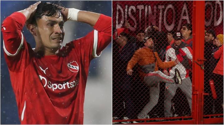 “Lamentable”: la reacción de dos jugadores chilenos de Independiente por los salvajes incidentes