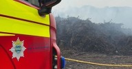 Firefighters to remain at scene of massive waste fire for ‘most of the day’