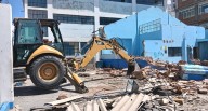 Huancayo: Así fue la demolición de histórico colegio Politécnico Regional del Centro (VIDEO)