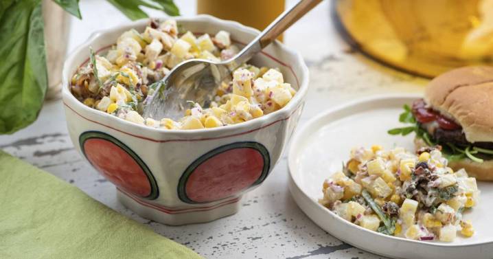 Celebrate summer and Labor Day with corn and potato salad, pork kabobs and more