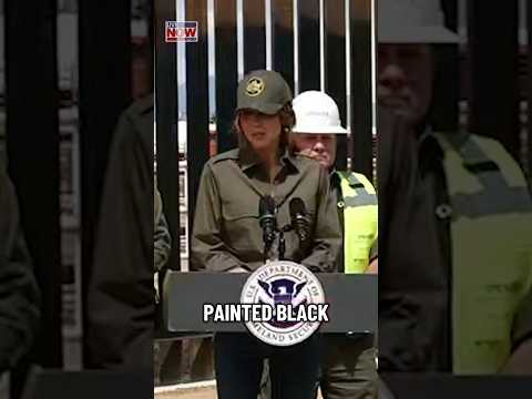 Sec. Noem on plan to paint border wall black
