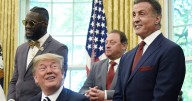 Kennedy Center honoree Sylvester Stallone once compared Donald Trump to Rocky Balboa