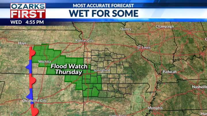 Flash drought to flash flooding scenario for some in the Ozarks