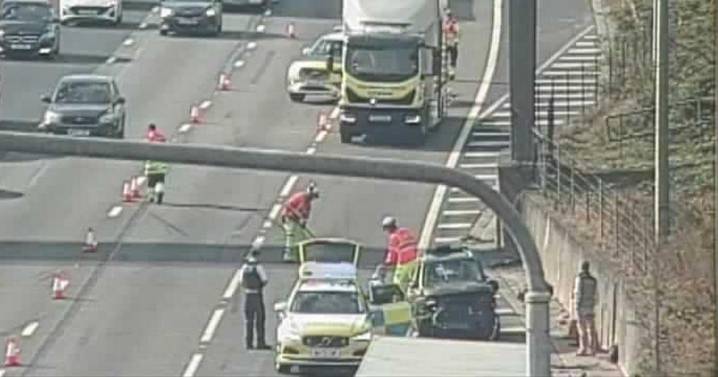 M25 Dartford Crossing LIVE as crash causes long delays