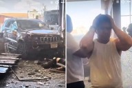 Video shows deadly aftermath of Jeep crashing into Planet Fitness