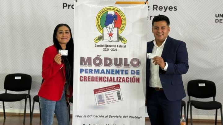 Maestros del SMSEM cuentan con 14 módulos para credencialización