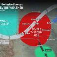 Severe storms to bring damaging hail and winds to Plains and Midwest