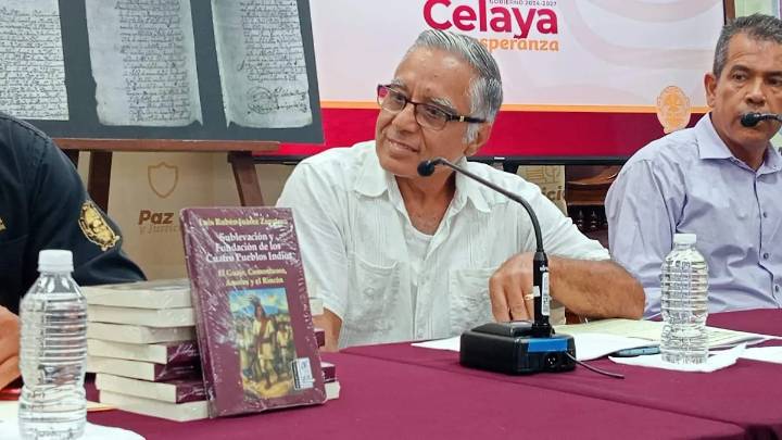 El cortazarense Luis Rubén Zapatero presentó su primer libro