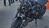 Pareja en moto muere al chocar contra palmera en el Paseo Claussen, en Mazatlán