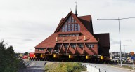 Historic Church – All 672 Tons – Is Being Moved Down the Road in Arctic Town