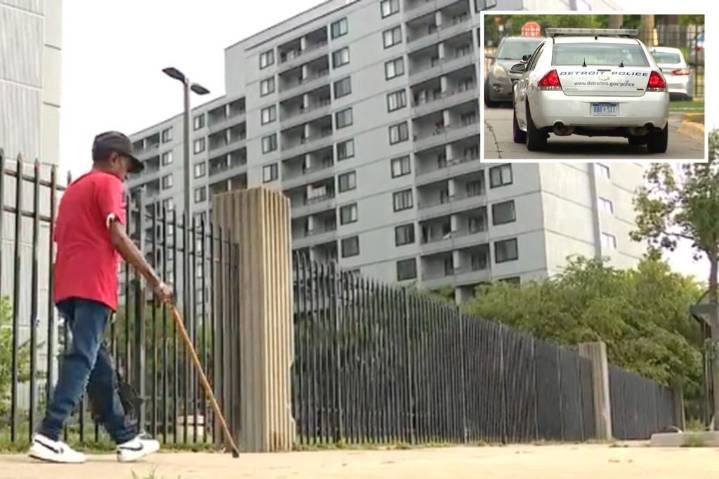 Senior citizen 'love triangle' spurs shootout at Detroit retirement complex that injures four people