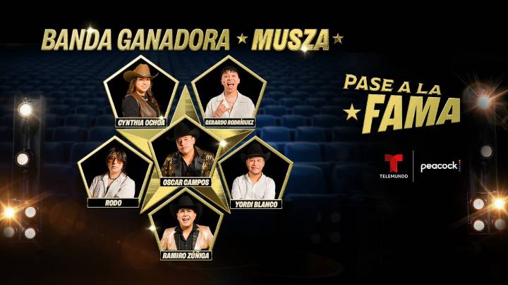 La banda musical Musza gana la gran final de Pase a la Fama