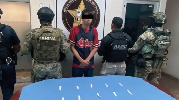 Cae presunto narcomenudista durante operativo en Cajeme
