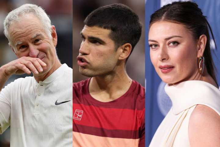John McEnroe and Maria Sharapova React as Carlos Alcaraz’s Bold US Open Look Turns Heads John McEnroe and Maria Sharapova deliver a brutally honest reaction to Carlos Alcaraz’s shocking buzz cut at th
