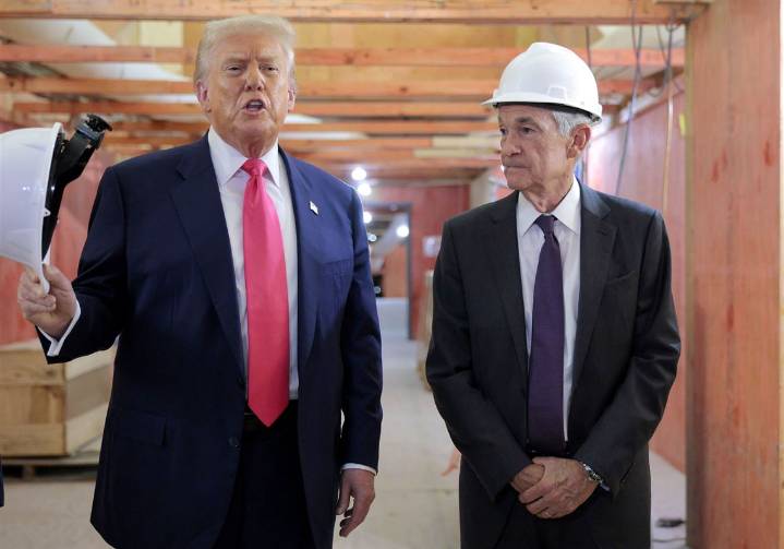 Trump is considering suing Jerome Powell, White House says