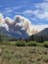 Nationwide wildfire numbers this year are far above average, but acreage burned is below average