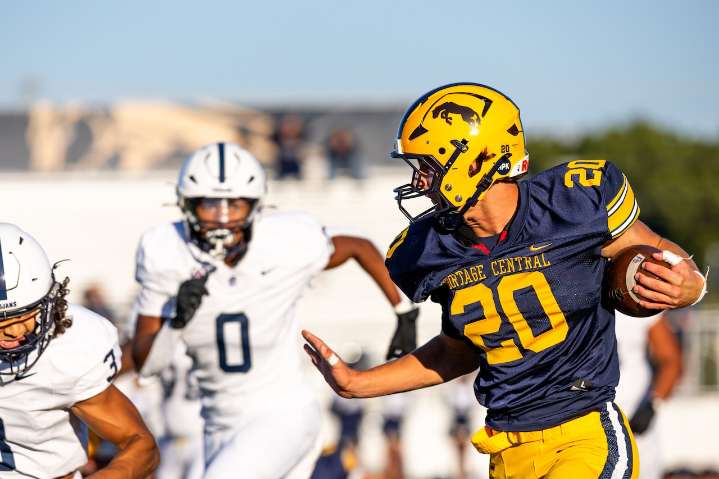 Kalamazoo-area high school football scoreboard for opening night