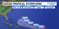11 a.m. update: Tropical Storm Erin Struggles Now, But Could Become a Major Hurricane in Days