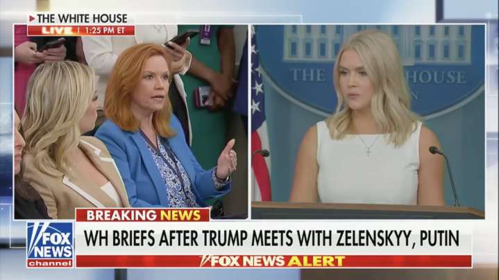 NBC Reporter Grills Karoline Leavitt Over Trump