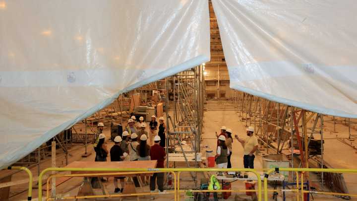 Inside the Zeiterion: renovation continues on all levels