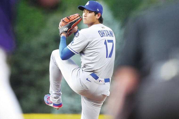 Shohei Ohtani roughed up as Rockies top Dodgers