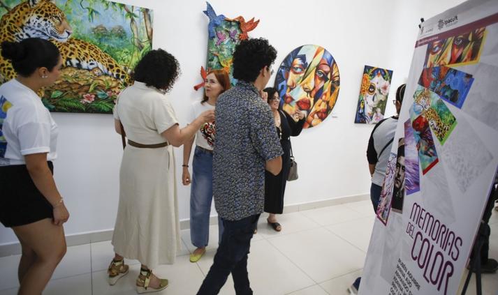 Ya puedes disfrutar la exposición pictórica “Memorias del Color”