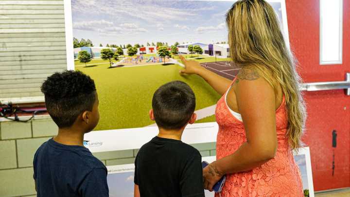 Lansing school community says goodbye to Lewton, slated for demolition