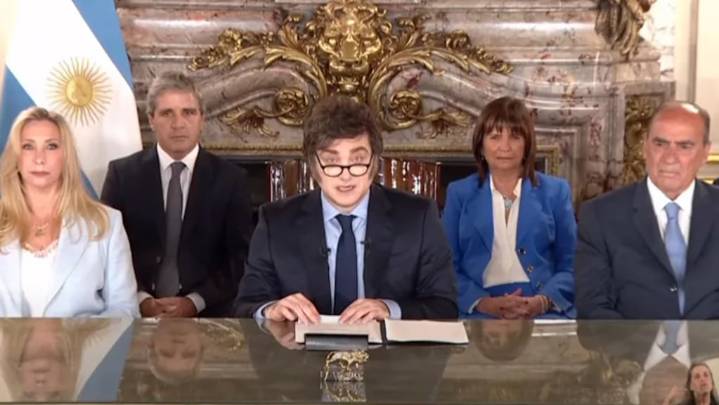 Milei hablará esta noche en cadena nacional sobre los vetos y los decretos de desregulación que fueron rechazados por el Congreso