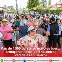 Más de 1.500 personas mayores fueron protagonistas de los Encuentros Veredales en Guarne